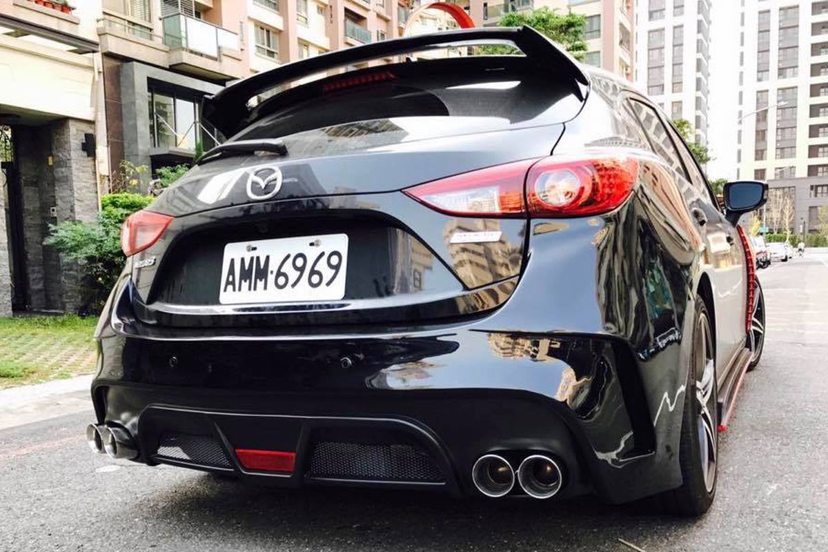 Mazda 3 cuc ngau voi phong cach 